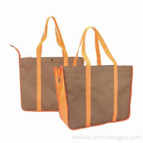 Fashion Polyester Shopping Bags, 40*32*17cm, 210D Poly